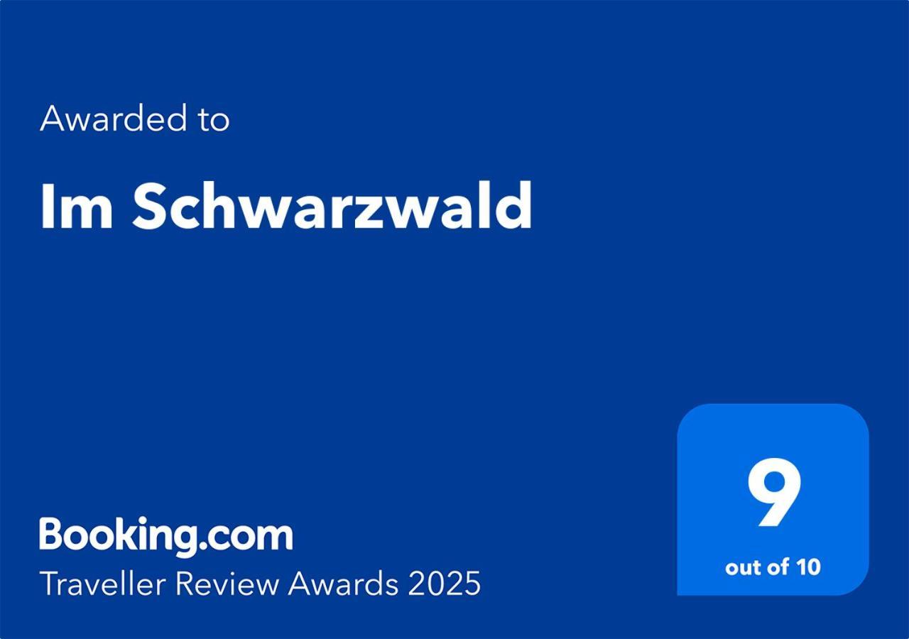 شقة Im Schwarzwald سانكت غورغين إم شفارزفالد المظهر الخارجي الصورة